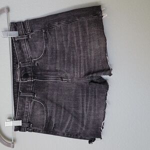Abercrombie & Fitch DIY Festival Indie Sleaze E Girl Cut Off denim shorts 26